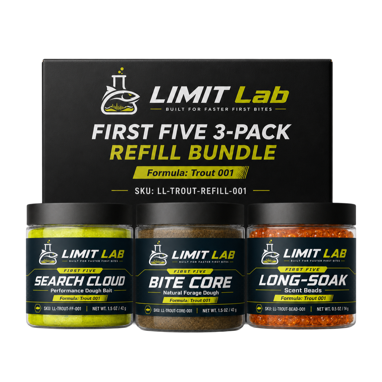 First Five 3-Pack Refill Bundle